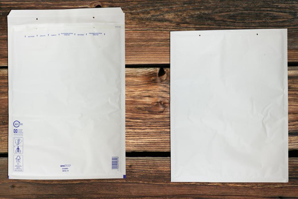 Luftpolstertaschen 370x480 mm (10 / K) Haftklebend Weiß